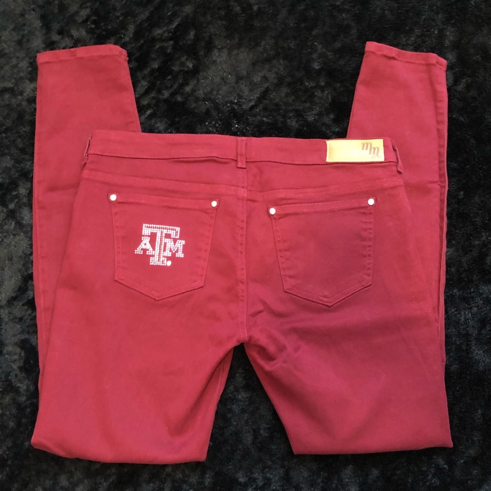 NWOT Ladies Texas A&M Maroon Pants